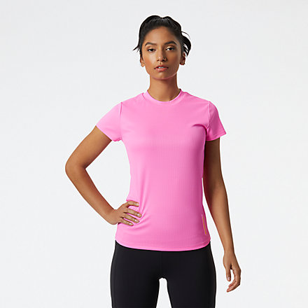 New Balance Perfect Rib Tee, WT21107VPK image number null