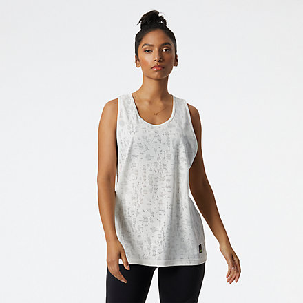 New Balance Achiever Mesh Tank, WT21153SST image number null