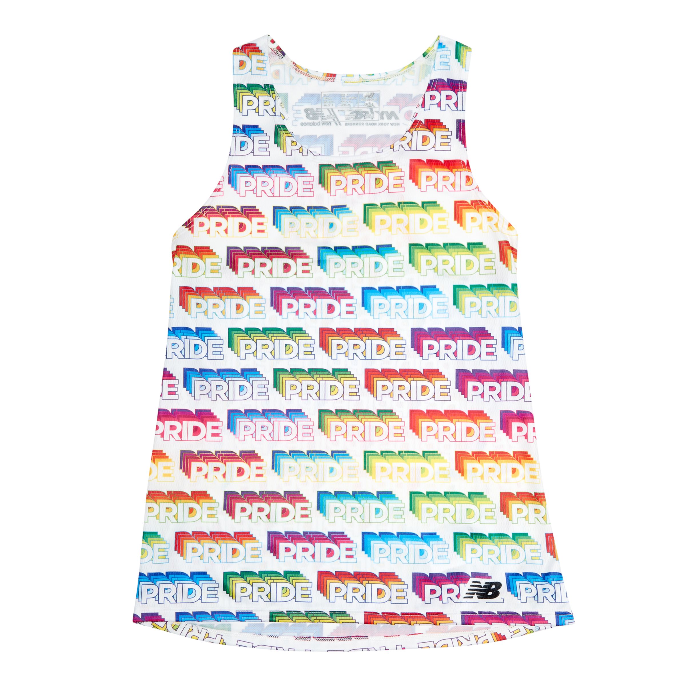 

New Balance Women's Pride Singlet NYC White - White