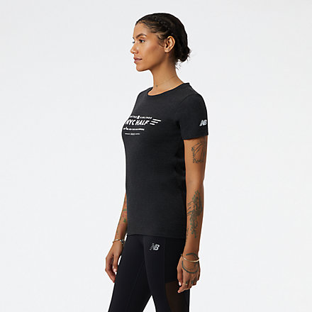 United Airlines NYC Half Grid Short Sleeve - New Balance