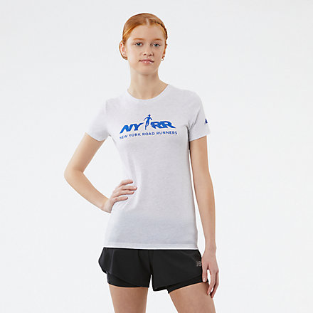 New Balance Run For Life Graphic Short Sleeve, WT21572BAG image number null