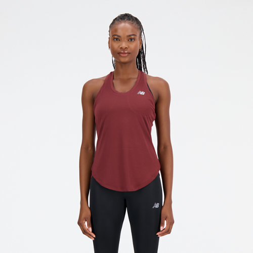 

New Balance Women's Accelerate Tank Red - Red
