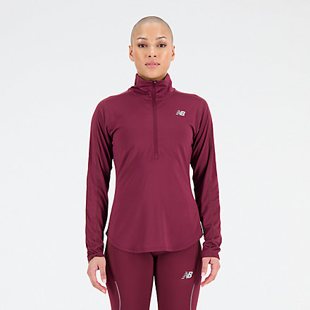 New Balance Accelerate Half  Zip, WT23227NBY image number null