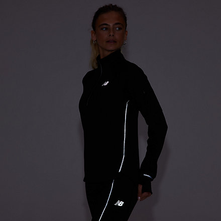 Women's NB Heat Grid Half Zip - New Balance Women's NB Heat Grid Half Zip - New Balance