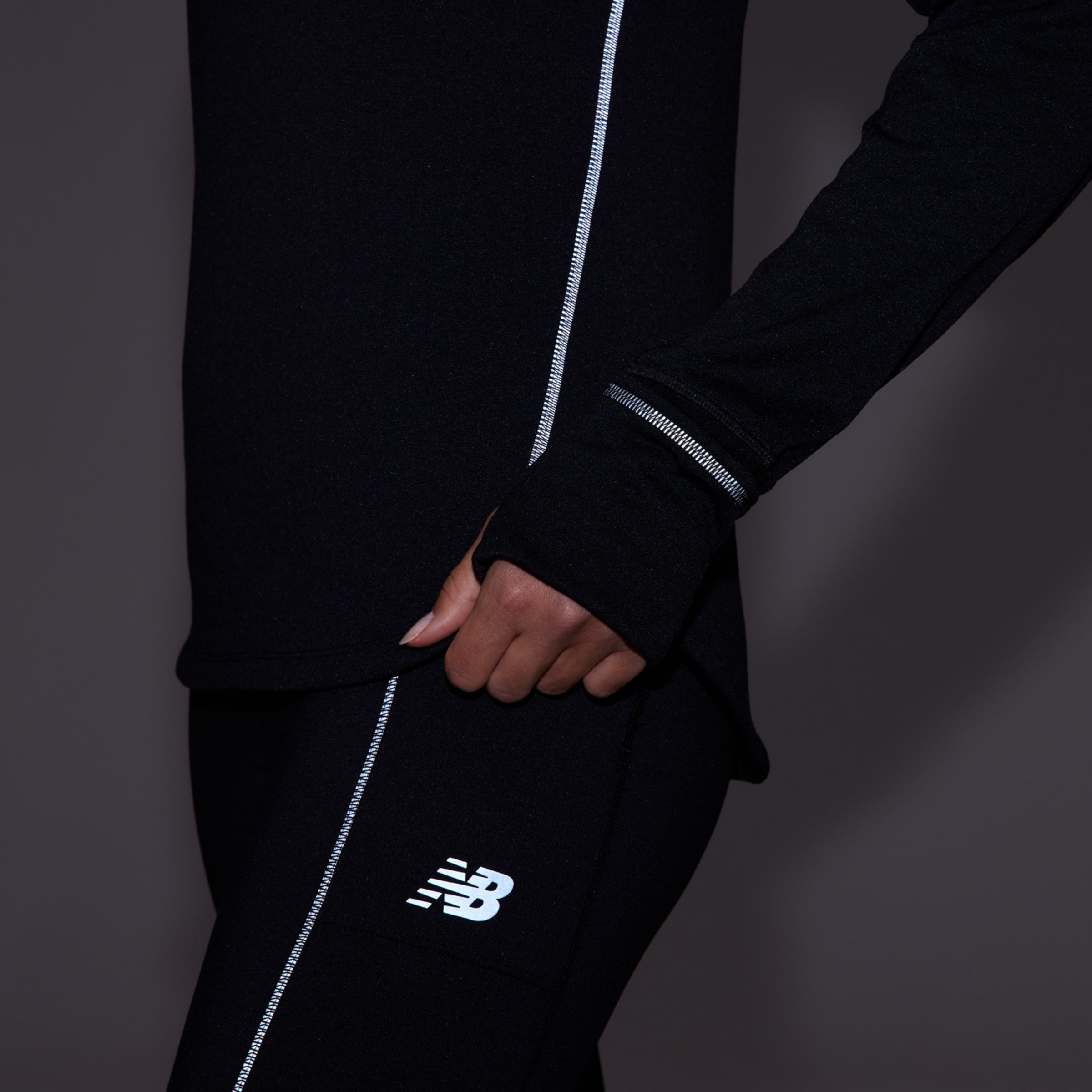 NB Heat Grid Half Zip