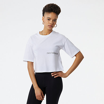 New Balance NB Essentials Graphic T-Shirt, WT23513WT image number null