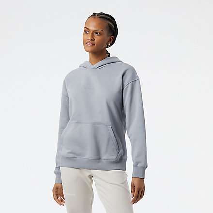 New Balance Athletics Nature State French Terry Hoodie, WT23554SEL image number null