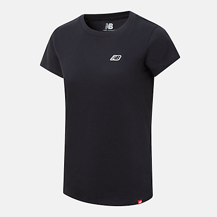 New Balance NB Small Logo Tee, WT23600BK image number null