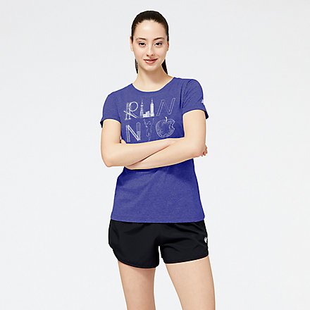 New Balance R4L Boroughs Tee, WT23643QTRY image number null