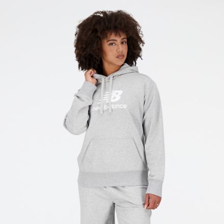 Sweats a capuche Essentials Stacked Logo Femme New Balance