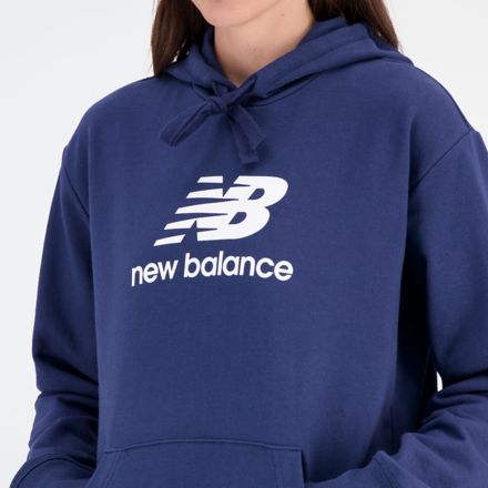 Essentials Stacked Logo French Terry Hoodie