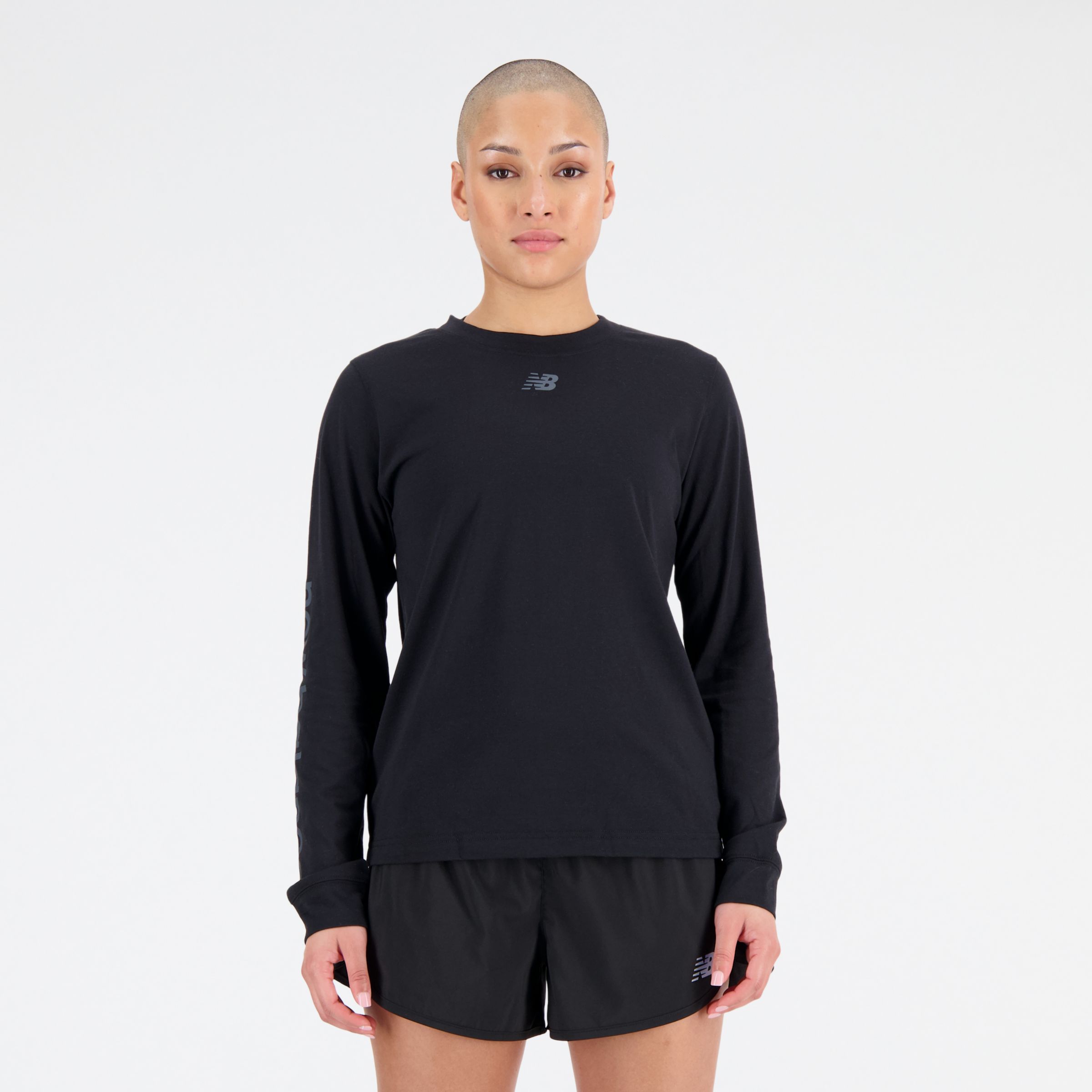 New balance long sleeve running top womens sale