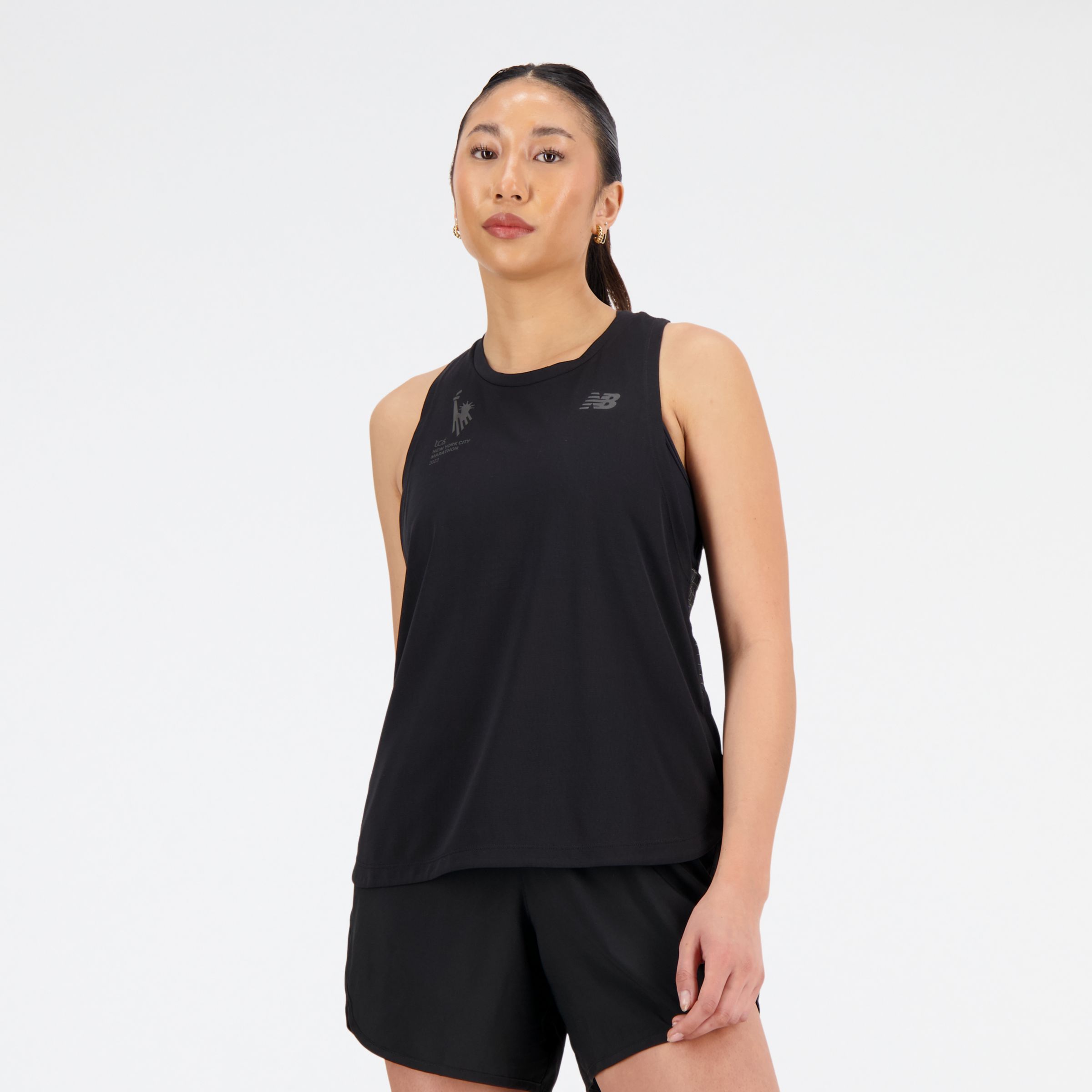 

New Balance Women's NYC Marathon Impact Run Luminous Tank Black - Black