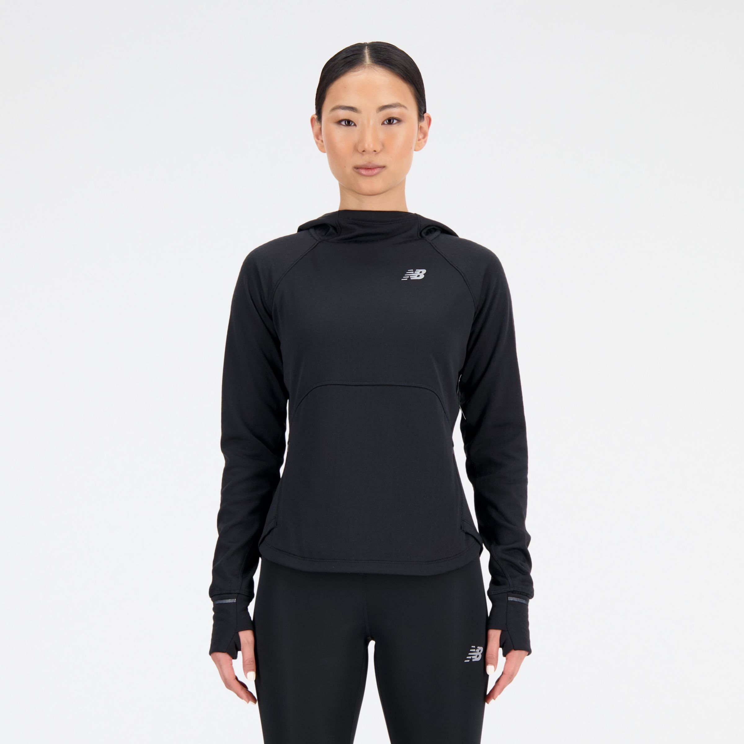 New Balance BLUZA SMALL NB PACK HOODIE WT23602AG  Women \ Women's clothing  \ Sweatshirts Brands \ #Marki - 4 \ New Balance