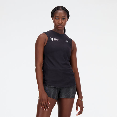 

New Balance Women's NYC Marathon Q Speed Jacquard Tank Black - Black