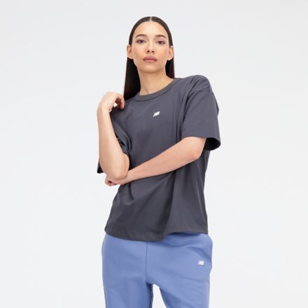 Women's Athletics Oversized T-Shirt Apparel - New Balance