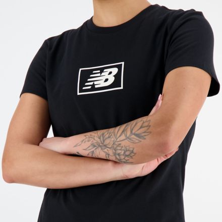 Essentials Cotton Jersey Athletic Fit T-Shirt - New Balance