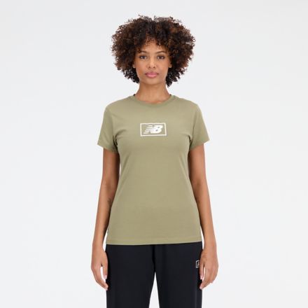 Essentials Cotton Jersey Athletic Fit T Shirt New Balance