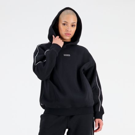 Fleece oversized sales hoodie