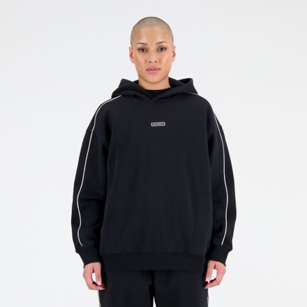 Essentials Brushed Back Fleece Oversized Hoodie