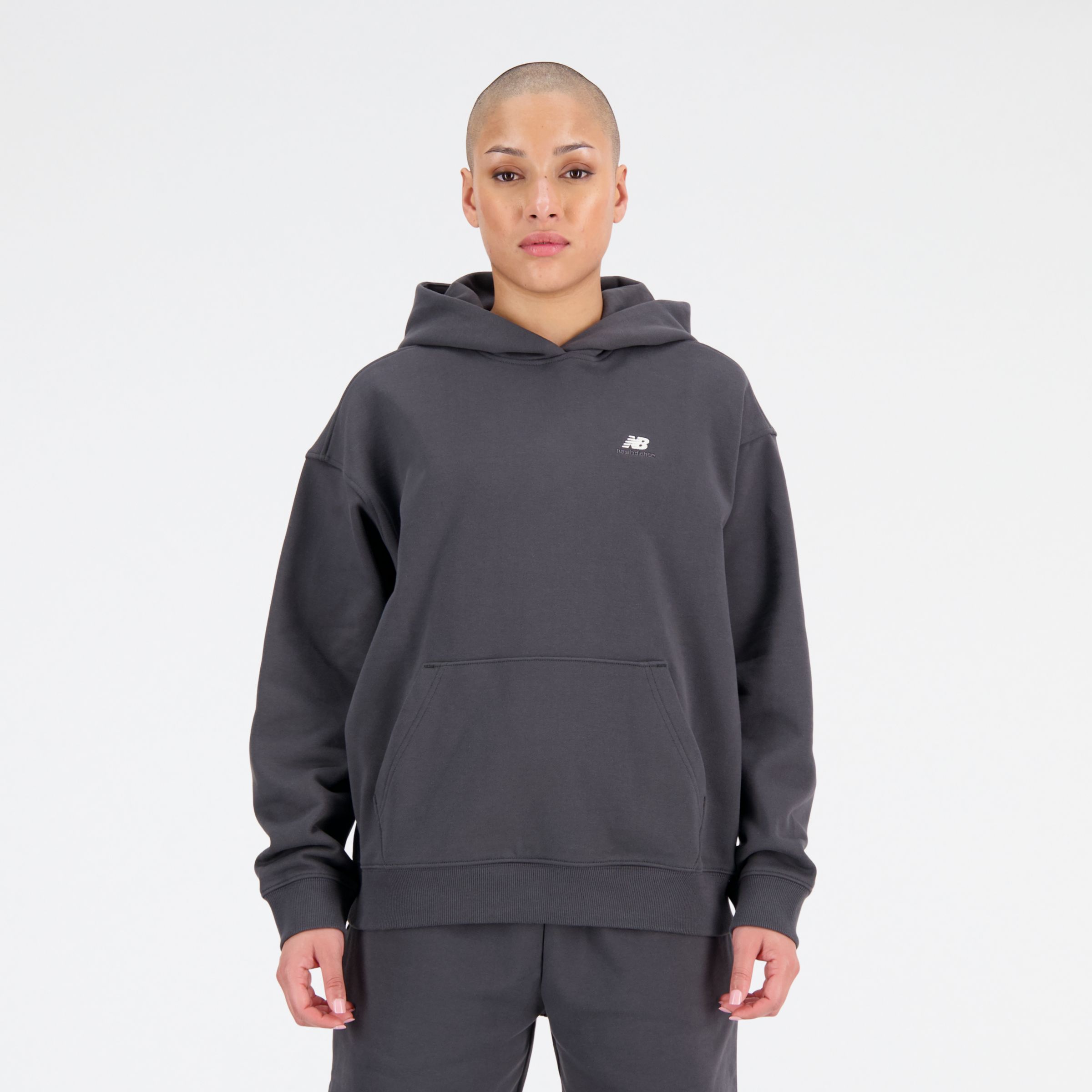 

New Balance Women's Sport Essentials Premium Fleece Hoodie Black - Black