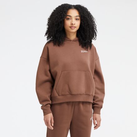 Linear Heritage Brushed Back Fleece Hoodie