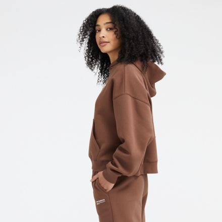 Linear Heritage Brushed Back Fleece Hoodie