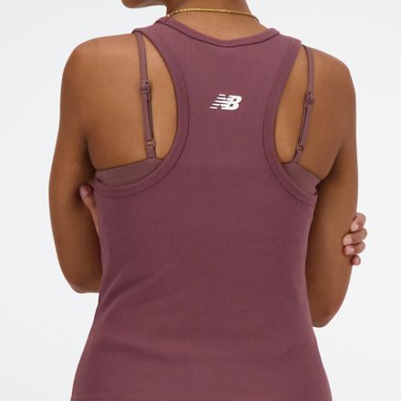 Linear Heritage Rib Knit Racer Tank - Joe's New Balance Outlet