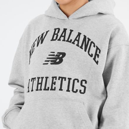 歩華 Athletics Varsity Oversized Fleece Hoodie - Joe's New