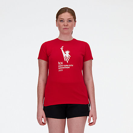 New Balance NYC Marathon Graphic T-Shirt, WT33615MREP image number null
