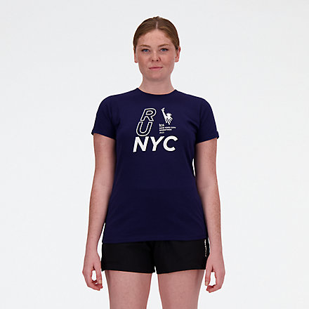 New Balance NYC Marathon Graphic T-Shirt, WT33617MPGM image number null