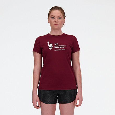 New Balance NYC Marathon Graphic T-Shirt, WT33624MCBU image number null