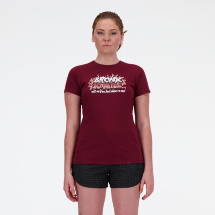 New Balance Bronx 10 Mile Graphic T-Shirt