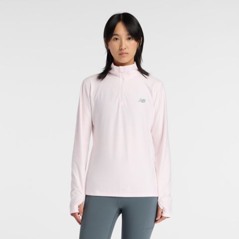 Женские свитеры New Balance Sport Essentials Space Dye 1/4 Zip