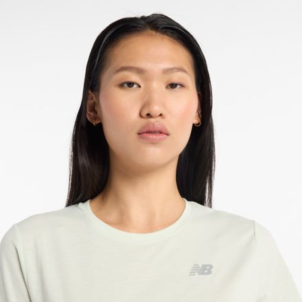 Sport Essentials Heathertech T-Shirt, NATURAL MINT HEATHER, WT41190NMA