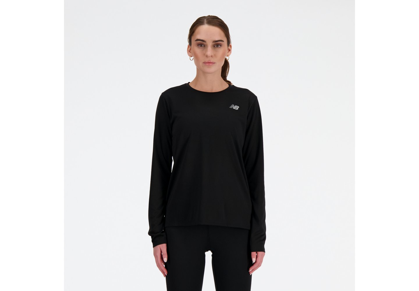 New Balance Sport Essential Long Sleeve in Black — photo 1 of 1