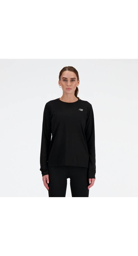 New Balance Sport Essential Long Sleeve in Black