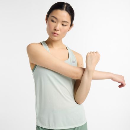 Athletics Tank, NB NAVY HEATHER, WT41250CY2