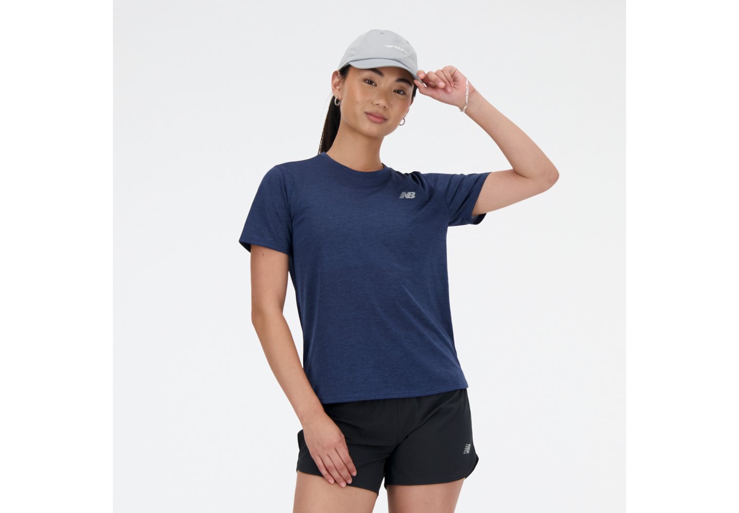 New Balance RC Essential T-Shirt in NB Navy Heather — photo 1 of 1