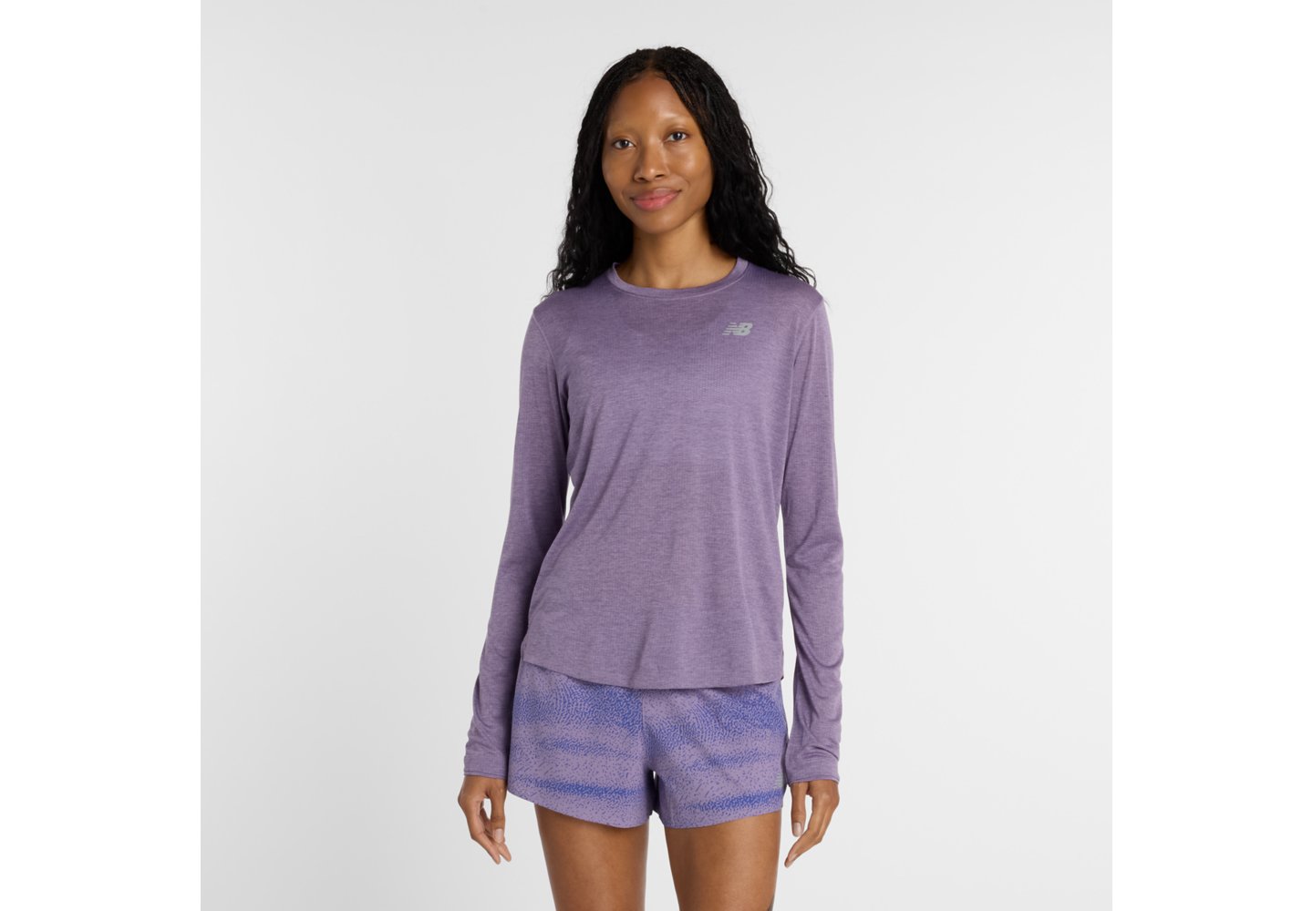 New Balance RC Essential Long Sleeve in Ash Heather — photo 1 of 1