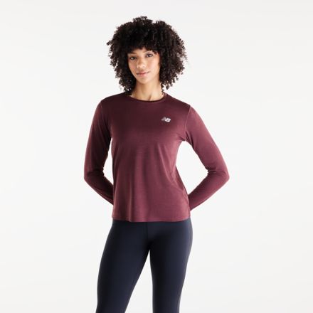 RC Essential Long Sleeve, Caviar Heather, WT41256YLR