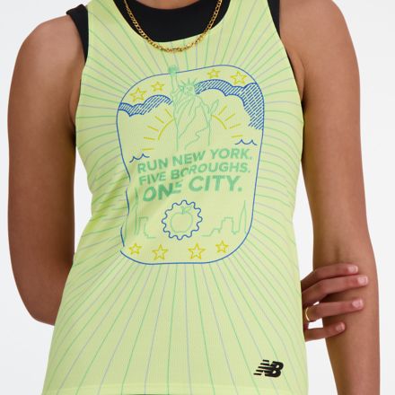 NYRR Boroughs Printed Singlet