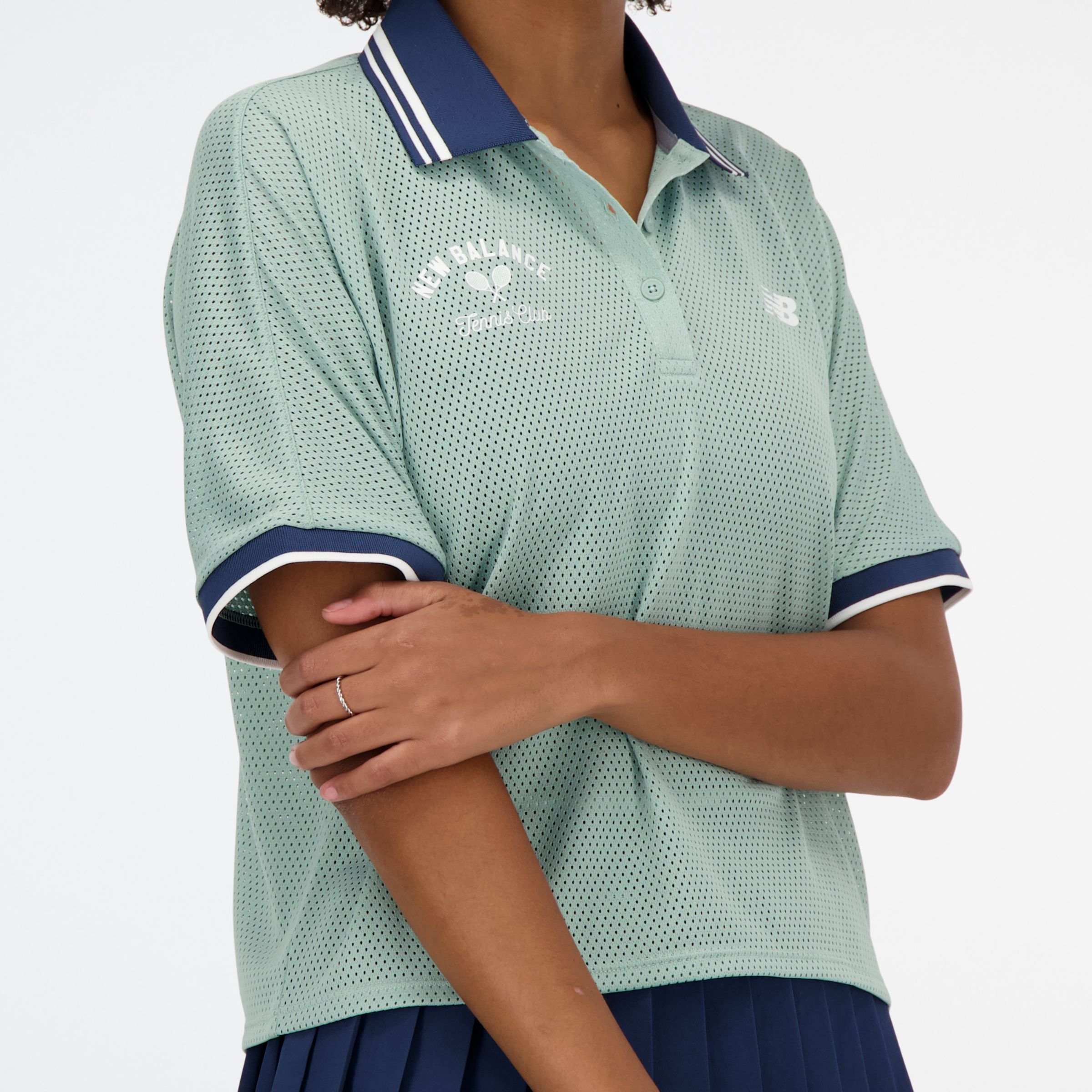 Mesh Tournament Polo 上衣