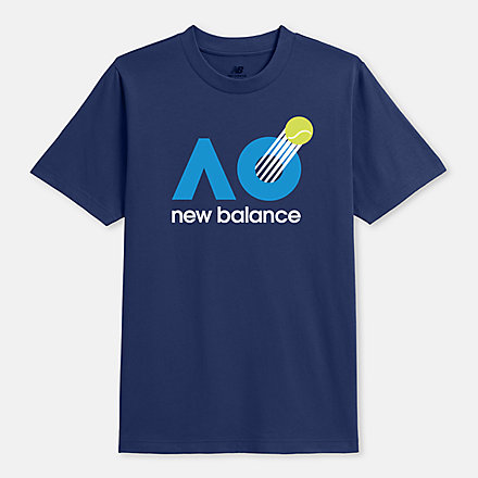 New Balance Australian Open Logo Graphic T-Shirt, WT41443ANNY image number null