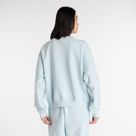 (取寄) ニューバランス レディース アスレチックス フレンチ テリー クルー New Balance women Athletics French Terry Crew Linen New Balance Women's Athletics French Terry Hoodie, Ash