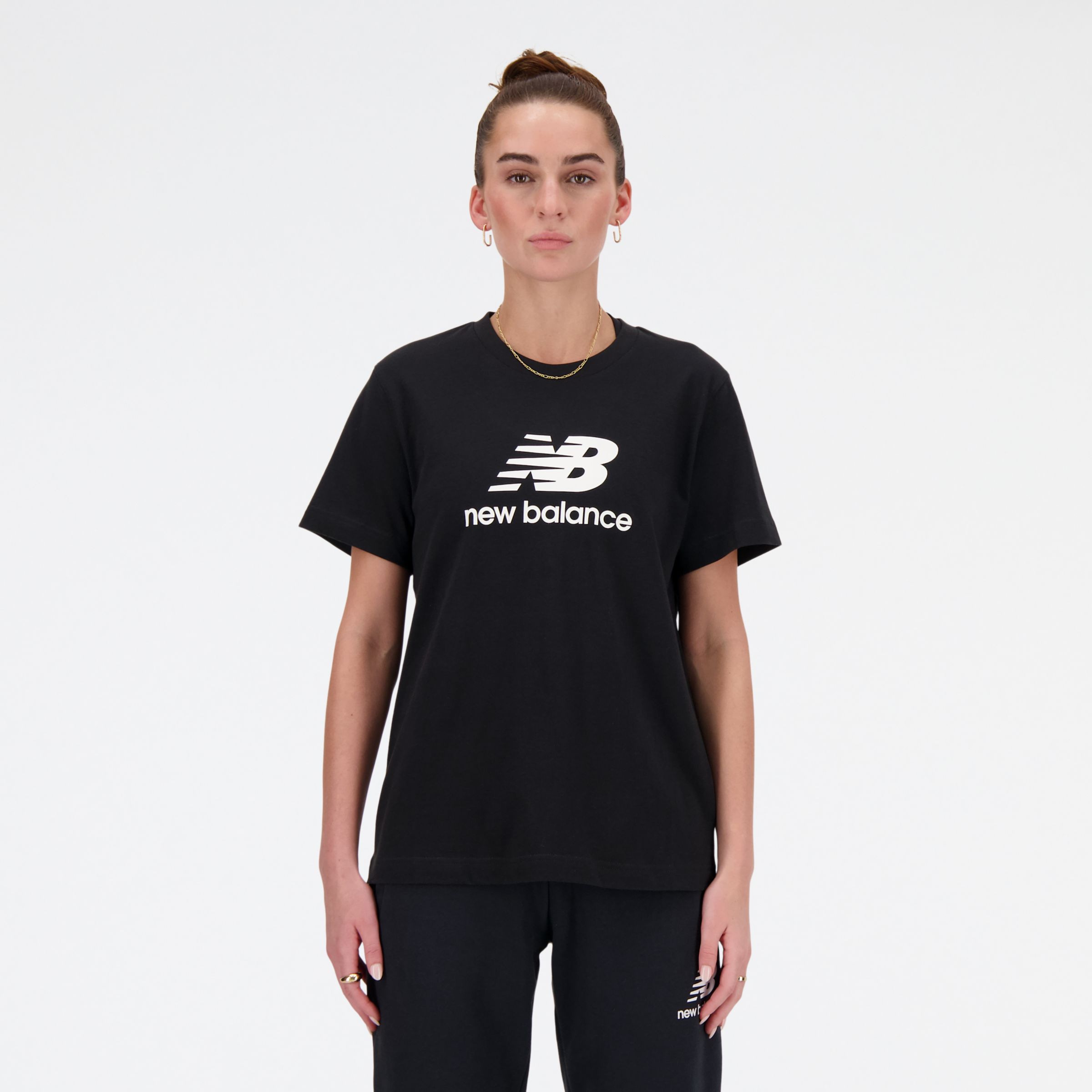 New Balance Small Logo Tee Green - Free delivery