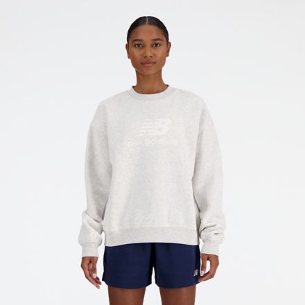 Sport Essentials Fleece Logo Crew, NB NAVY, WT41505AHH