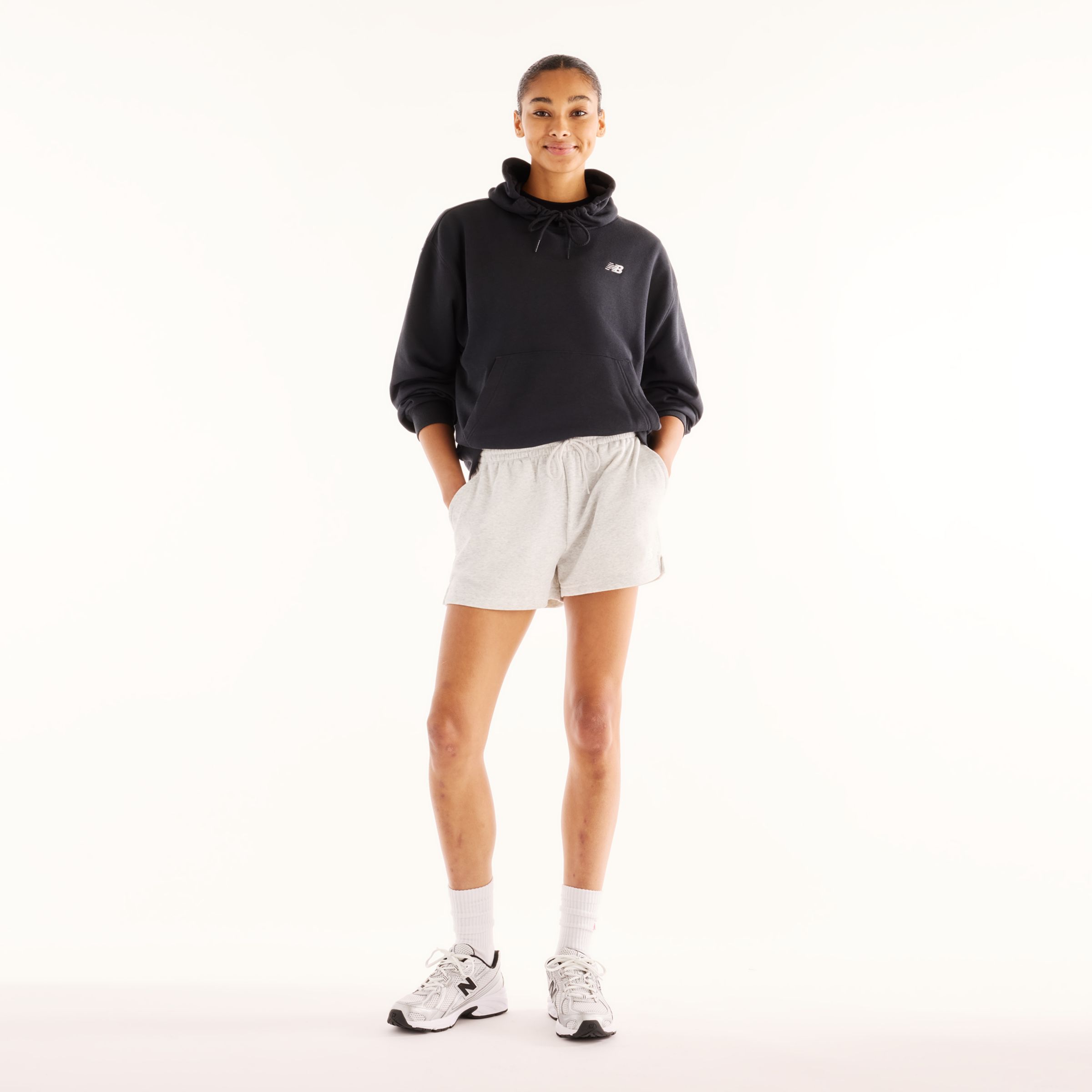 New Balance Sport Essentials French Terry Hoodie, WT41507BK