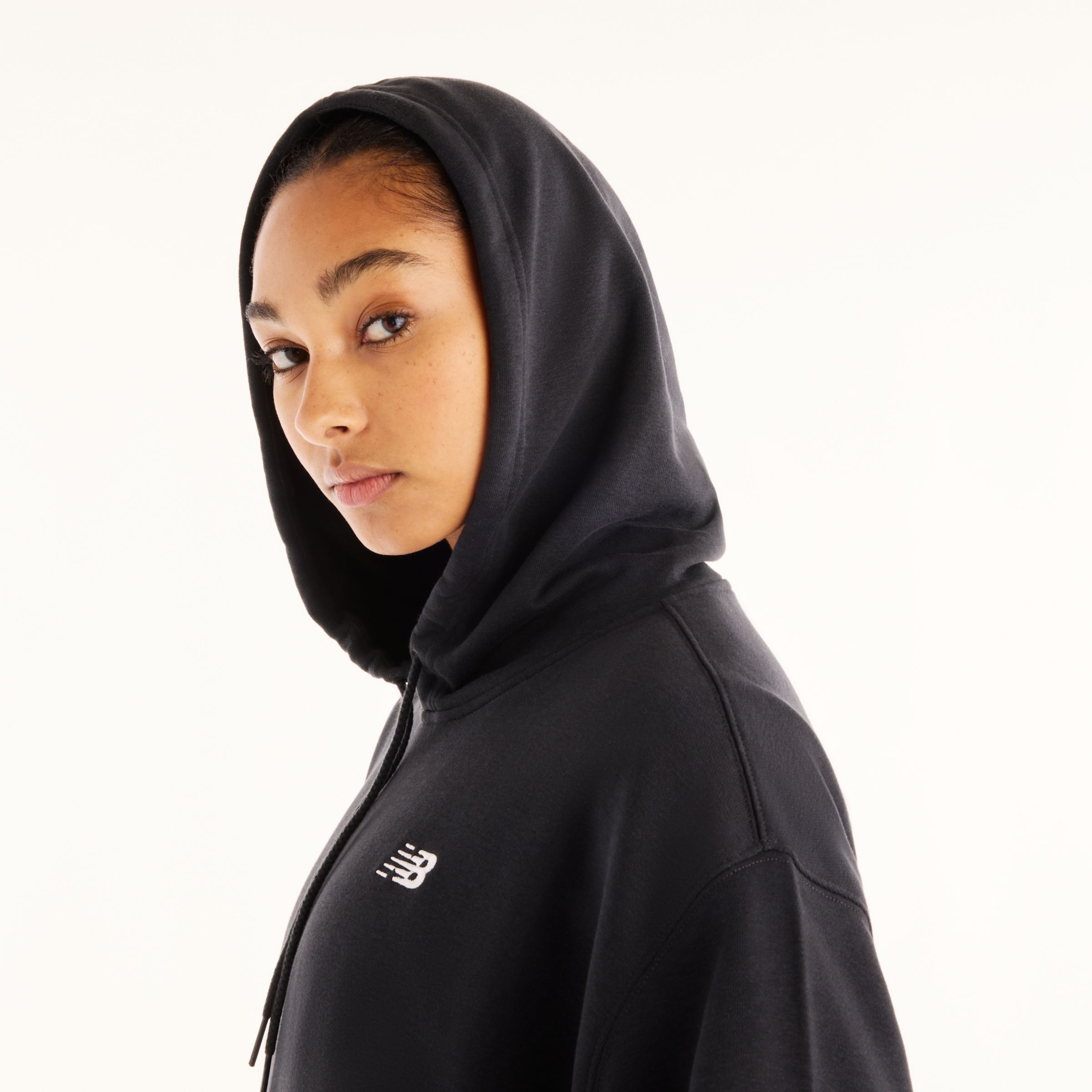 New Balance Sport Essentials French Terry Hoodie, WT41507BK