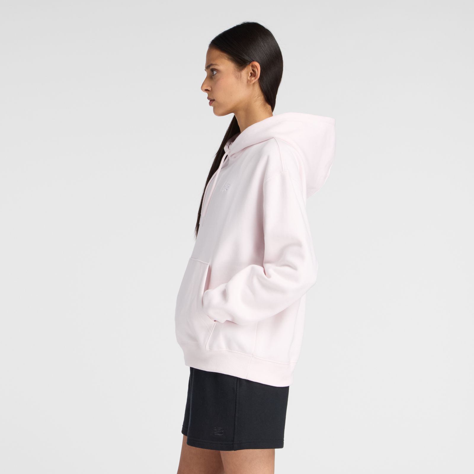 Женские худи New Balance Sport Essentials Fleece Hoodie — фото 3
